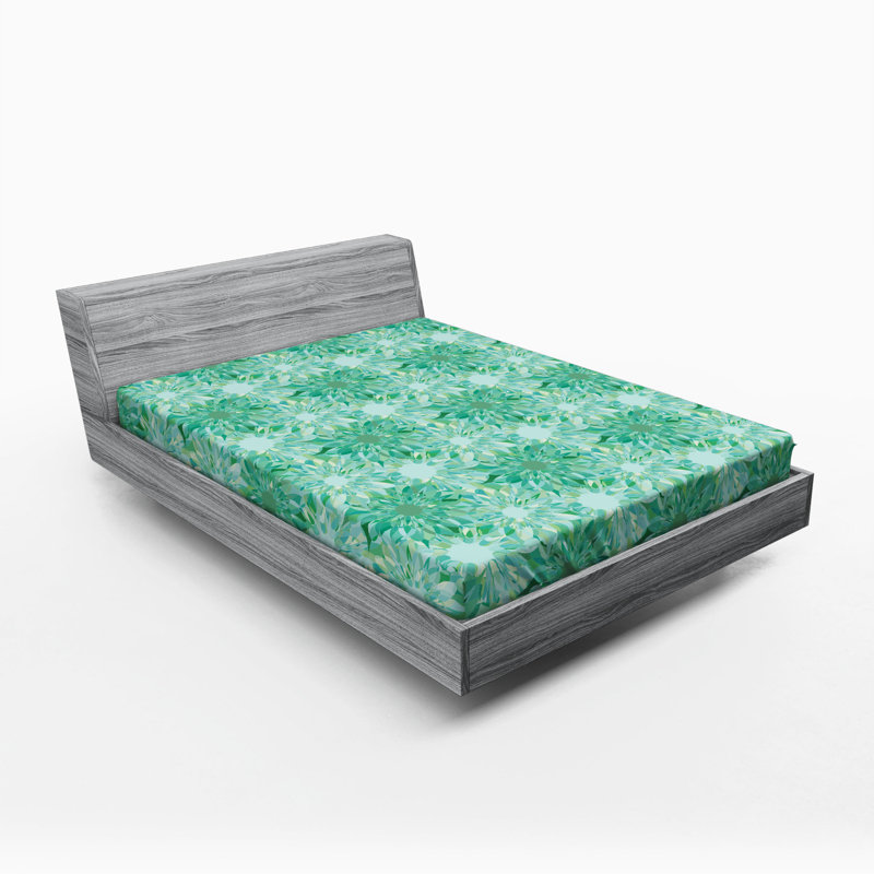 Floral / Drap-housse floral, Drap-housse grand