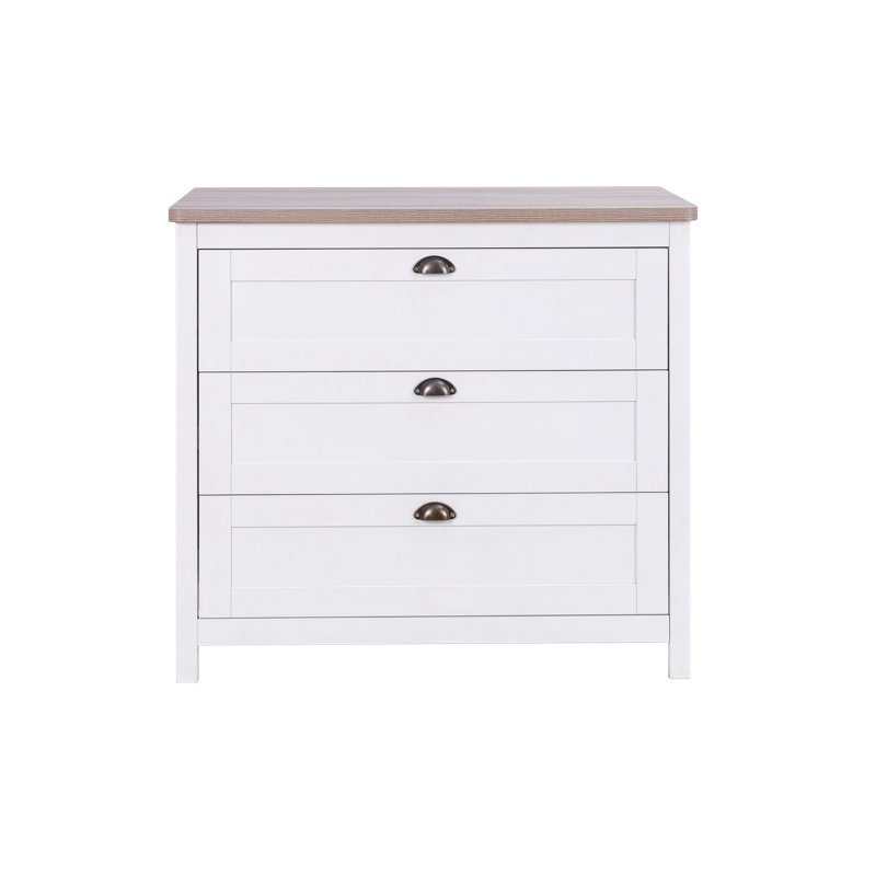 Tutti Bambini Verona Chest Changer, White / Oak
