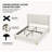 Eriksay Low Profile Upholstered Platform Bed with Wingback Headboard-1683457355-1659977898