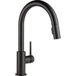 Trinsic Pull Down Sprayer Kitchen Sink Faucet, Single Handle Kitchen Faucet