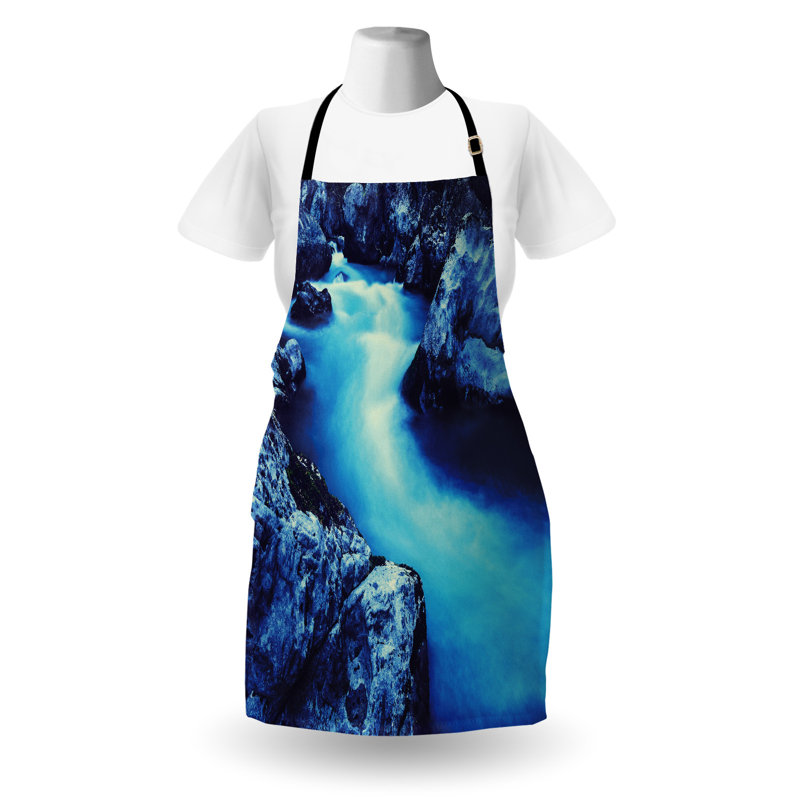 No Pattern Bib Apron