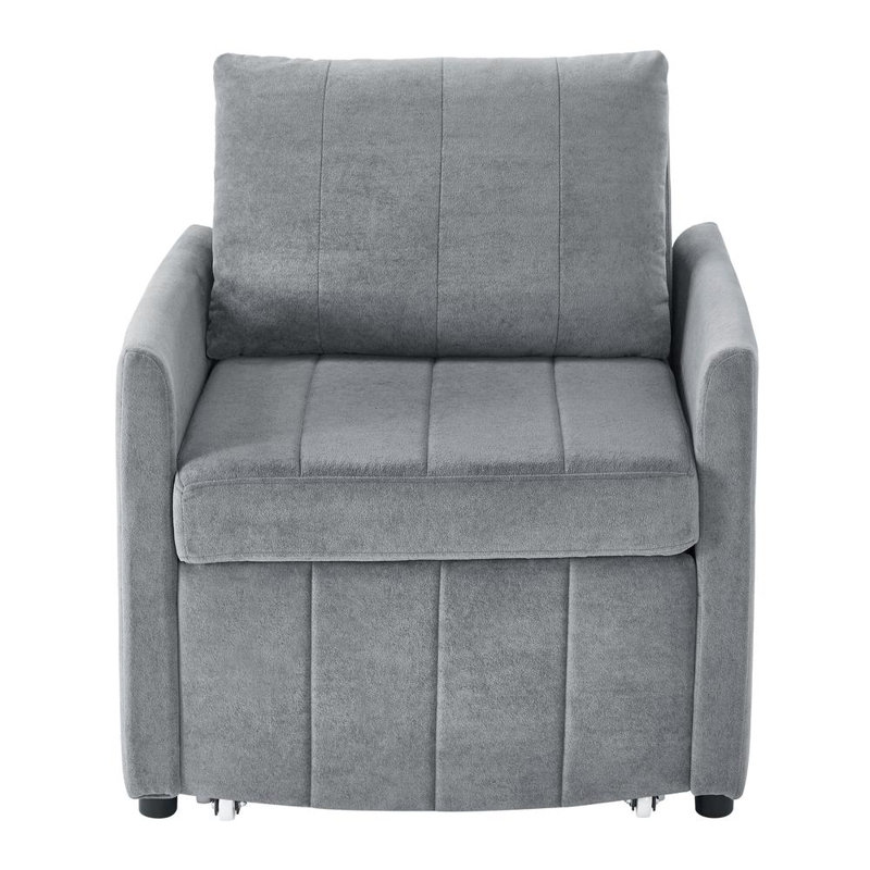 Chaise pliante, Gris