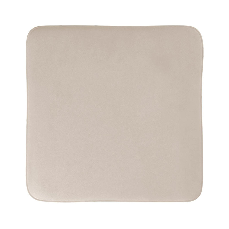 Contreras Upholstered Ottoman, Bella Sand
