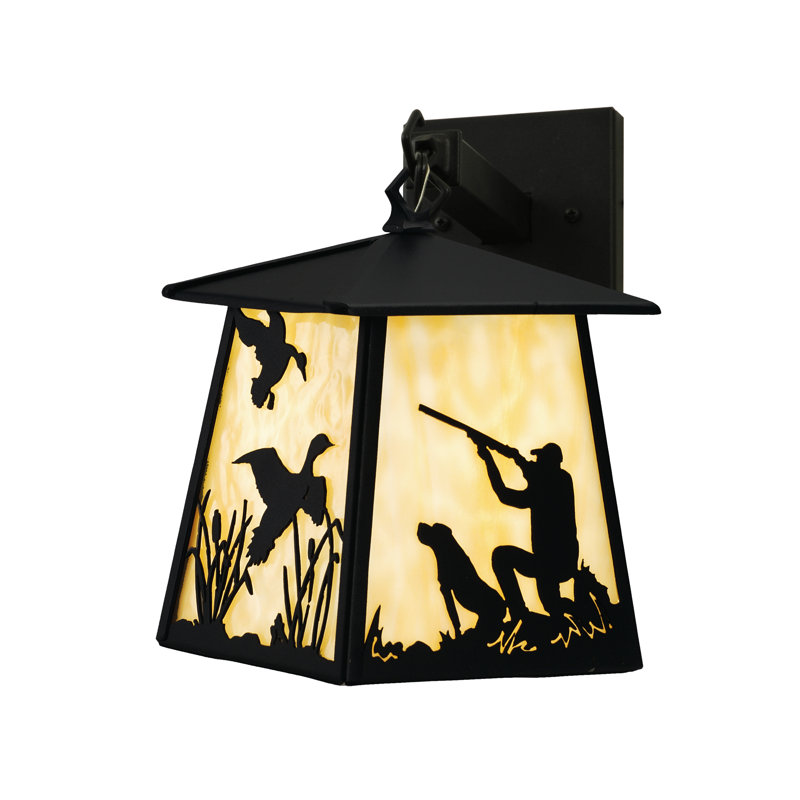 Rustic Lodge 1 - Light Outdoor Wall Lantern