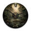 Horloge murale en bois massif sahiba-776030764