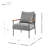 Zanyra 27.5Cm Wide Boucle Armchair-1530652930