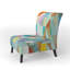 Fauteuil de chambre rembourré Modern Patchwork-135417453