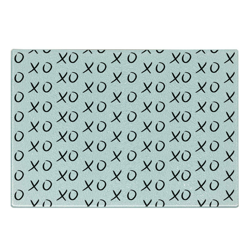 Planche à découper Ambesonne Xo