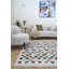 Moodi Modern Shaggy Area Rug Checkered Design-122009912-122425658