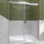 Porte de douche coulissante double 60 po x H 76 po avec verre trempé-98167331