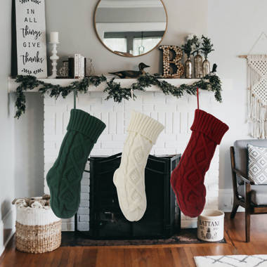 The Holiday Aisle® Holiday Classic Christmas Knit Stocking