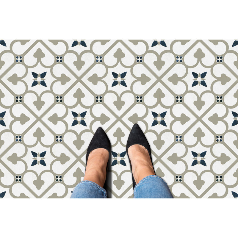 Kate Aurora Kate 1.5 mm Thick 1 " W x 1 " L Vinyl tile