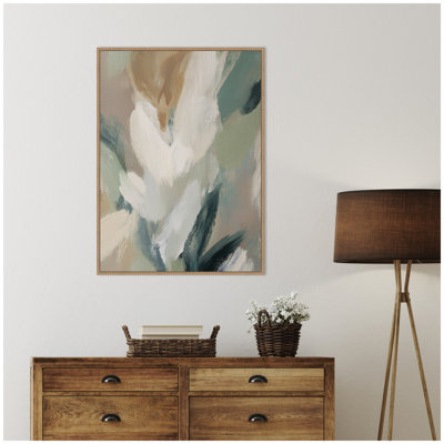 Plant Form No. 1 by Amy Lighthall Framed Canvas Wall Art Print