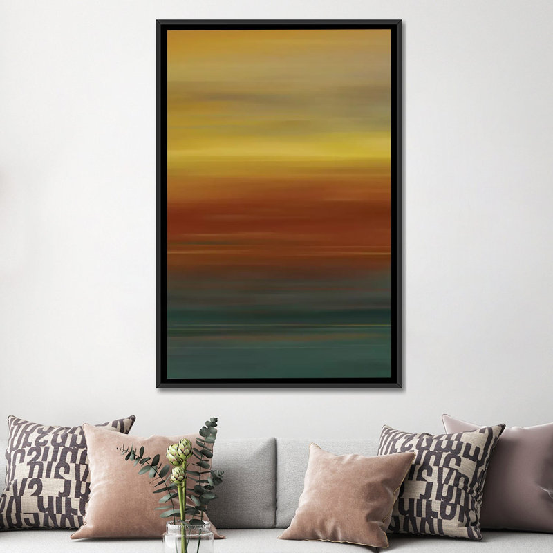 « prophecy i », impression sur toile, H 26 po x l 18 po x P 1,5 po, Toile avec cadre flottant noir, Pas de tapis