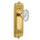 Egg & Dart Plate with Decorative Keyhole and Chateau Door Knob