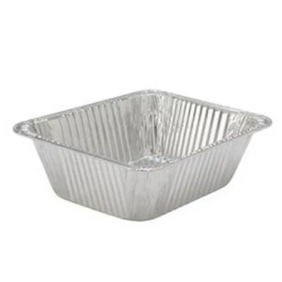 Disposable Extra Deep Extra Heavy Weight 9x13 Half Size Disposable Aluminum Pans Without Lids
