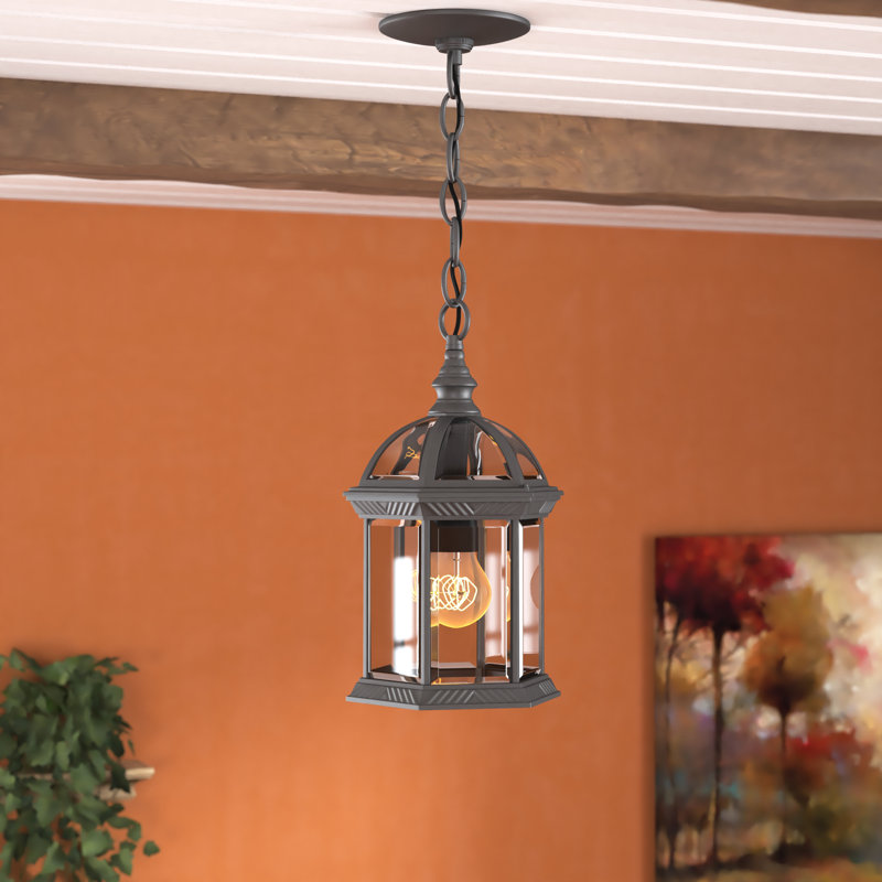 Polson 1 - Light Lantern Pendant, Black
