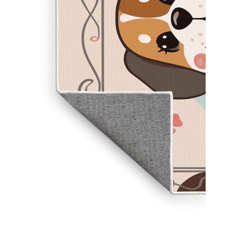 Tapis pour enfants East Urban Home, Rectangulaire 3 pi x 5 pi