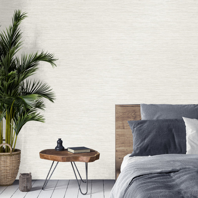 17 Stories 10.5m x 52cm Fusion Plain Wallpaper Roll, Grey