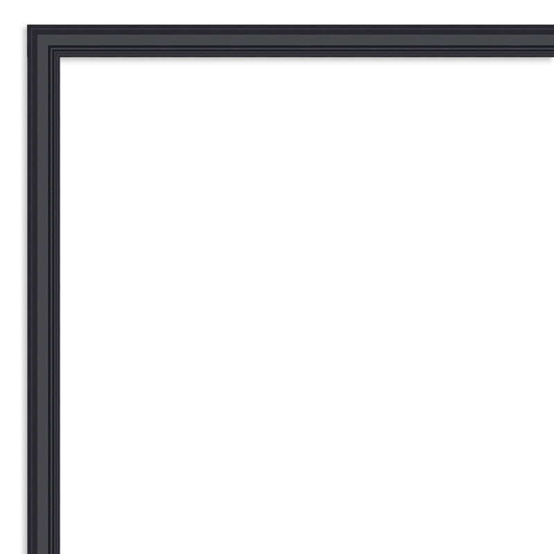 Miroir mural de salle de bain Phoebe, 23 in. W x 29 in. H, Edith Black