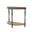 Table d'appoint antique avec tablette inférieure