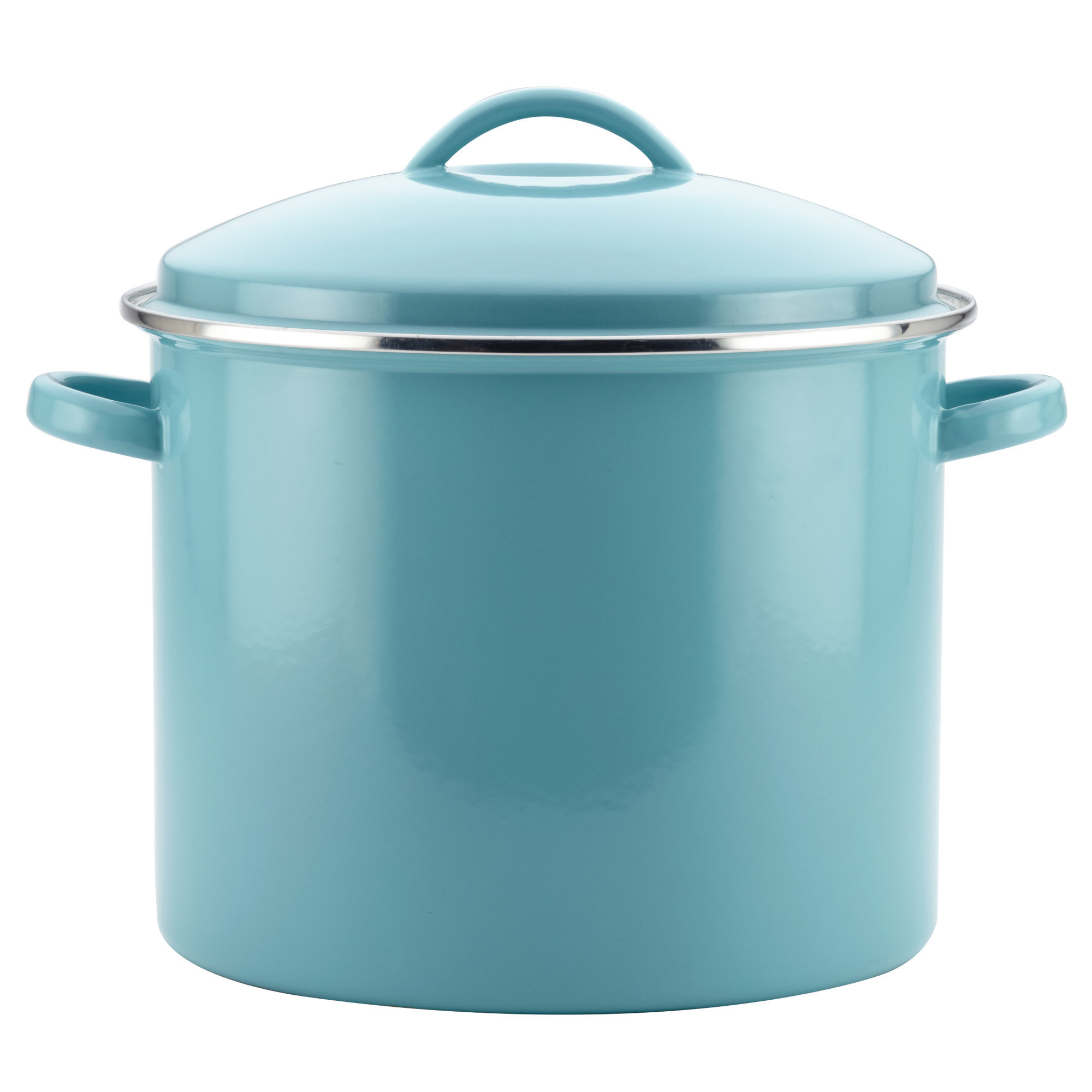Farberware Enamel-on-Steel Large Stockpot with Lid, 16-Quart & Reviews | Wayfair