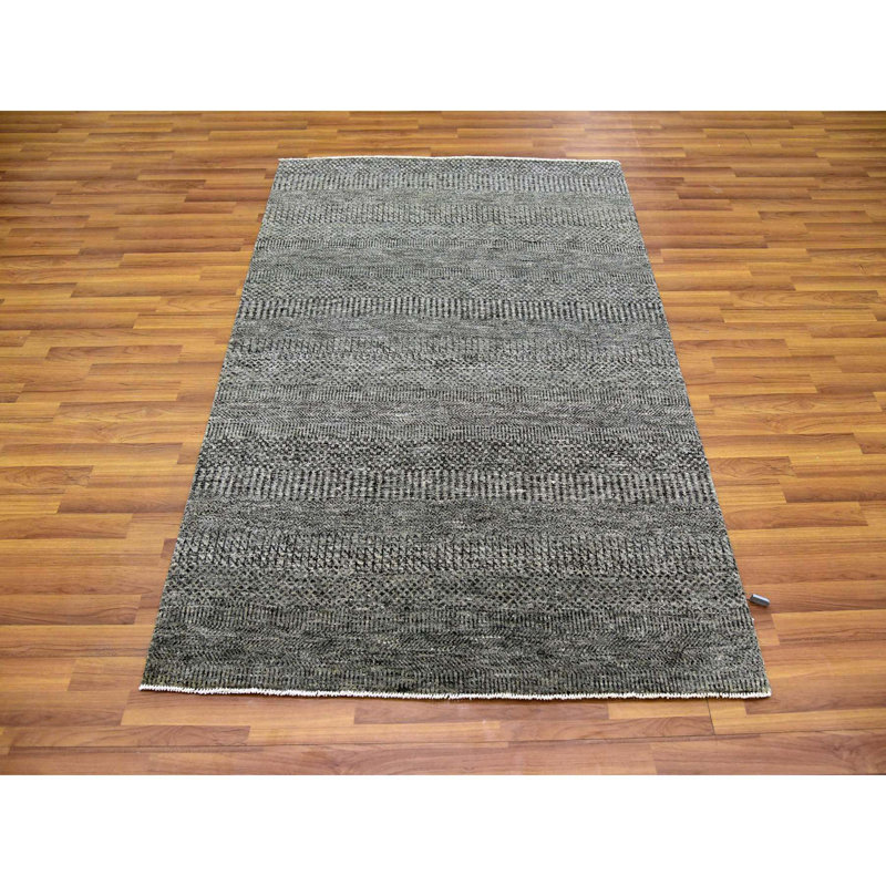 Tapis gris nouvel âge 4 pi 2 po x 6 pi Ziquan