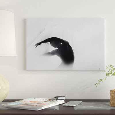 « the danse of silence », impression sur toile
