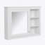 Armoire de rangement murale avec 1 tablette réglable