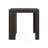 Kitchen Island, Kitchen Bar Table with 3-Side Shelves-128970294