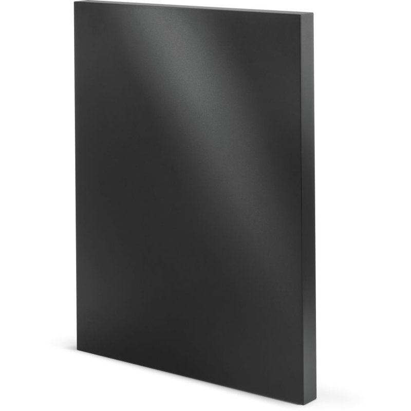 Panneau d'extrémité OASIS®, noir mat