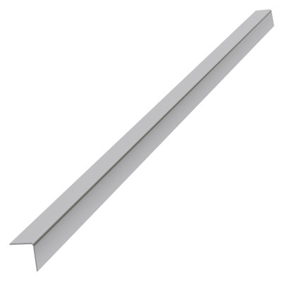 2 in. x 2 in. x 48 in. Stainless Steel Inside Corner Guard