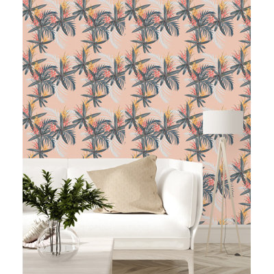 Artlone Peel & Stick Floral Tile