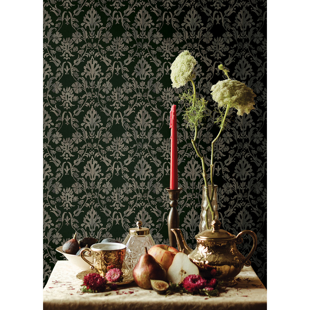 Blooming Damask Peel and Stick Wallpaper Room Mates 
