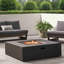 50000 BTU SQUARE MGO FIRE TABLE TANK OUTSIDE (Tank cover not included)-452341459