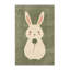 Tapis abstrait moderne et contemporain lavable à la machine Andrus St Patties en brun - reliure beige-457771023