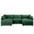 Chenille verte est en rupture de stock