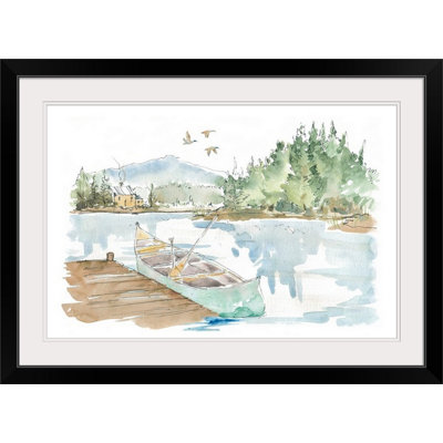 Pixie " Lakehouse I On White " by Anne Tavoletti