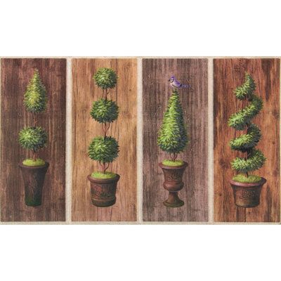 Paillasson extérieur antidérapant Sculptures Topiaries