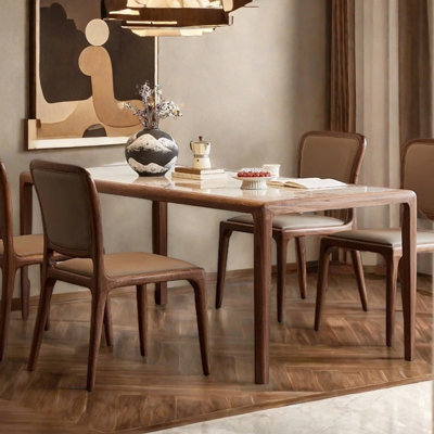 Simple style rectangular dining table