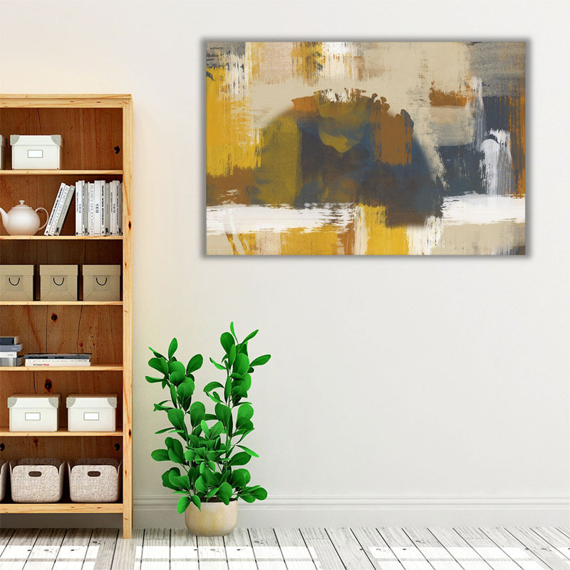 «Distress Sun Blaze 1», reproduction d'art sur toile, H 20 po x l 30 po