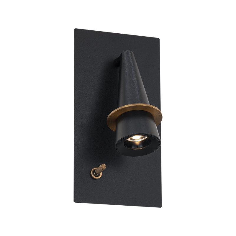 Lampe de lecture à DEL à intensité réglable Wizard avec port USB et USBc intégré, température de couleur 3000K