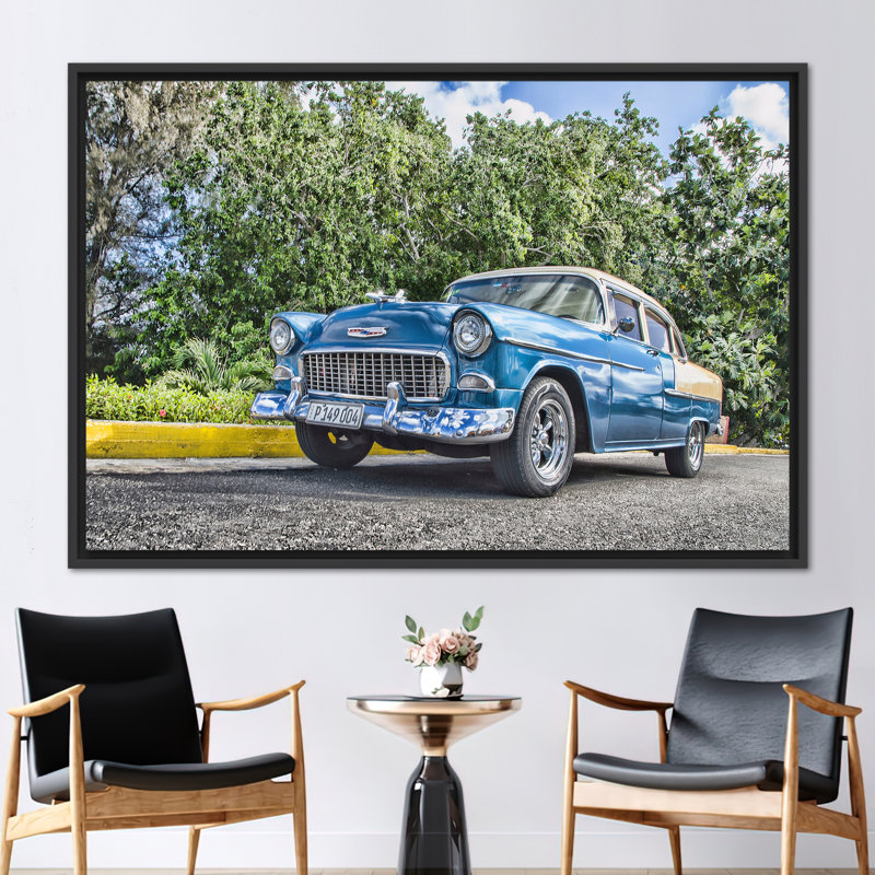 Print on Canvas, Black Floater Framed, 40 cm H x 60 cm W