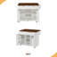 Îlot de cuisine cannelé de 52 po avec rallonge, prise de courant, chariot de rangement de cuisine avec tablettes réglables, 2 portes et 2 tiroirs-525459196