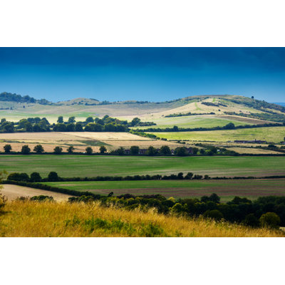 View From Dunstable Downs by Alphotographic - Wrapped Canvas Print