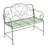 Sunnydaze Outdoor Garden Bench-Green