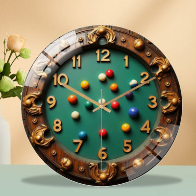 Horloge murale 12 po