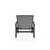 Askar Outdoor Rust-Resistant Metal Chaise Lounge