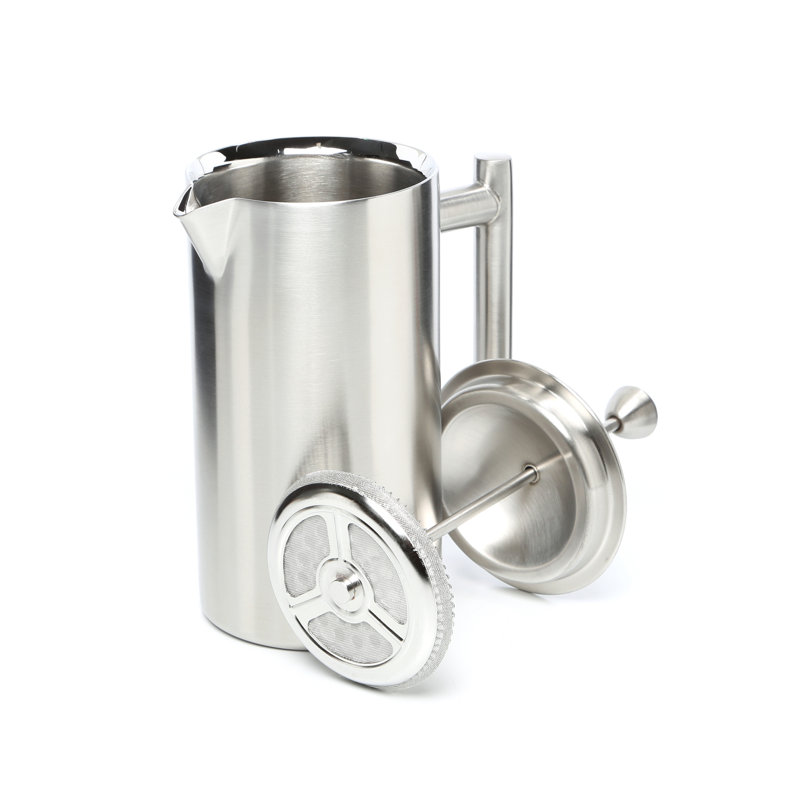 Frieling Brushed Stainless Steel French Press, 23 Oz.