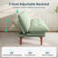 Canapé-lit futon convertible capitonné 66 po Serta-894021141